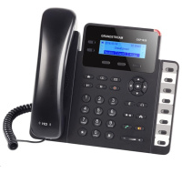 Grandstream GXP1628 [VoIP telefon - 2x SIP účet, HD audio, 3 prog.tl.+8 předvoleb, switch 2xLAN 1000Mbps, PoE]