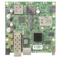 MikroTik RouterBOARD RB922UAGS-5HPacD,720MHz CPU,128MB RAM, 1x LAN, 1x SFP slot, 1xminiPCIe slot + SIM, vč.L4