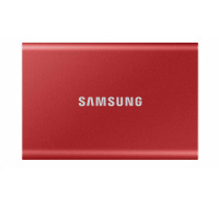 Samsung Externí SSD disk T7 - 2TB - červený - EOL