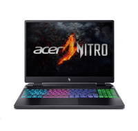 ACER NTB Nitro 16 (AN16-42-R9D6),R7-8845HS,16"WQXGA,32GB,1TB SSD,RTX 4070,W11H,Black