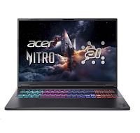 BAZAR - ACER NTB Nitro 18 AI (AN18-61-R3KG),AI 9 365,18" 2560x1600,32GB,1TB SSD,RTX 5060,W11 Home,Obsidian Black