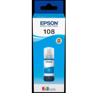 EPSON 108 EcoTank Cyan ink bottle