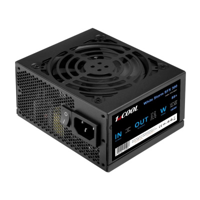 BAZAR - 1stCOOL Zdroj White Storm SFX 300 85+, 300W, SFX, černá - Po opravě