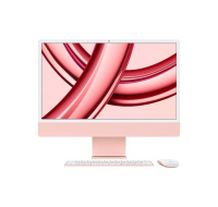 APPLE 24-inch iMac with Retina 4.5K display: M3 chip with 8-core CPU and 10-core GPU, 256GB SSD - Pink