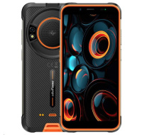 BAZAR - Smartphone Ulefone Power Armor 16S 4G 8GB 128GB, Black w Orange [No Charger], EU - Rozbaleno (Komplet)