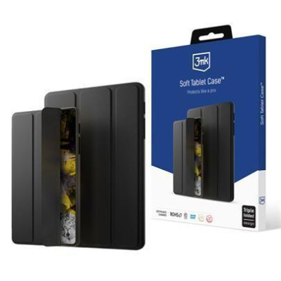 3mk pouzdro Soft Tablet Case pro Lenovo Tab M10 Plus 3 gen, černá