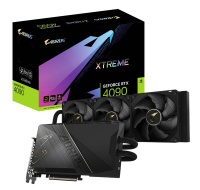 BAZAR - GIGABYTE VGA NVIDIA GeForce RTX 4090 AORUS XTREME WATERFORCE 24G, 24G GDDR6X, 3xDP, 1xHDMI - Po opravě (Komplet)