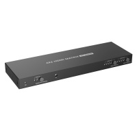 PremiumCord HDMI matrix switch 4:2 , UHD rozlišení 4Kx2K@60Hz HDR, SPDIF, Auto-Downscaling