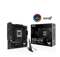BAZAR ASUS MB Sc AM5 TUF GAMING B650M-PLUS WIFI, AMD B650, 4xDDR5, 1xDP, 1xHDMI, WI-FI, mATX (POŠKOZENÝ OBAL)