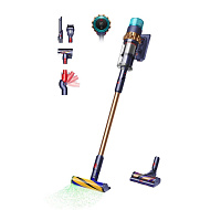BAZAR - Dyson Gen5detect Absolute pruská modrá/měděná, tyčový vysavač, opraveno, použito