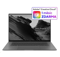 ASUS NTB Zenbook S 16 OLED (UM5606GA-OLED591XZ), AI 7 445, 16" 3K, 32GB, 512GB SSD, Radeon, W11 Pro, Scandinavian White
