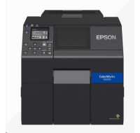 Epson ColorWorks CW-C6000Ae, cutter, disp., USB, Ethernet, black