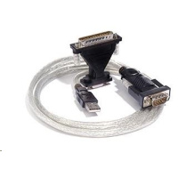 PREMIUMCORD Kabel adaptér USB - sériový port (COM, RS232, redukce)