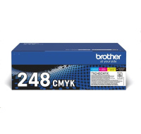 BROTHER Toner TN-248VAL - 1 000 stran - černý a barevné