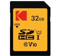 Kodak paměťová SD karta 32GB UHS-I U1 V10 Premium