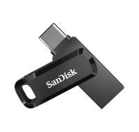 SanDisk Flash Disk 256GB Ultra Dual Drive Go, USB-C 3.2, Černá