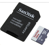 SanDisk MicroSDXC karta 128GB Ultra (80MB/s, Class 10 - Tablet Packaging, Android) + adaptér