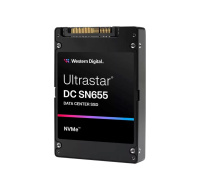 WD Enterprise SSD 15.36TB Ultrastar DC SN655, PCIe Gen4, (R:6800, W:3700MB/s), RI-1DW/D BICS5 ISE