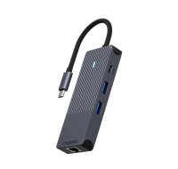 RAPOO adaptér UCM-2004, 8-in-1 USB-C Multiport Adapter