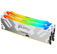 KINGSTON DIMM DDR5 32GB (Kit of 2) 6400MT/s CL32 FURY Renegade Bílá RGB XMP