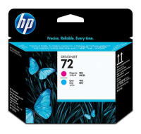 HP 72 Magenta + Cyan DJ Printhead, C9383A