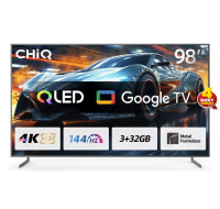 CHiQ U98F8TG TV 98", QLED, Smart Google, 144 Hz, Ultra HD, Dolby Audio, HDR 10