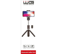 WG - Teleskopická tyč tripod pro selfie foto s bluetooth tlačítkem / WG 6 / black