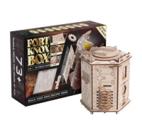 EscapeWelt 3D dřevěná skládačka hlavolamu Fort Knox Pro
