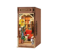 RoboTime Zarážka na knihy miniatura domečku Knihkupectví