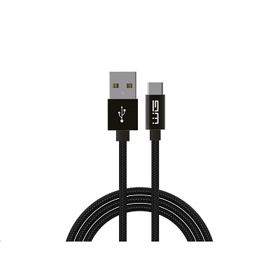 WG - Datový kabel Type-C na USB-A, 1 metr, černá