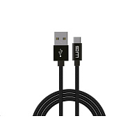WG - Datový kabel Type-C na USB-A, 1 metr, černá
