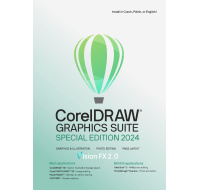 CorelDRAW Graphics Suite Special Edition 2024 CZ/PL ESD + Vision FX 2.0