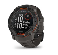 Garmin Instinct 3 50mm SOLAR Black Charcoal, EU