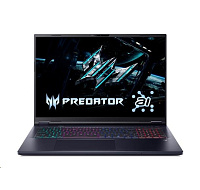 ACER NTB Predator Helios Neo 18 AI (PHN18-72-97RV),Ultra 9 275HX,18"WQXGA,32GB,1TB SSD,RTX 5060,Linux,Black