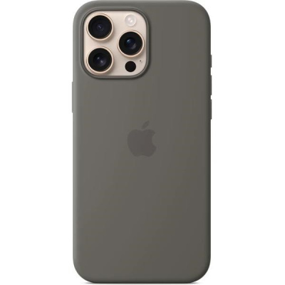 APPLE iPhone 16 Pro Max Silicone Case with MagSafe - Stone Grey