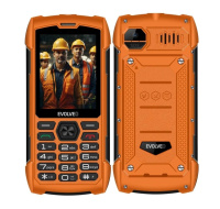 EVOLVEO StrongPhone H1, vodotěsný odolný Dual SIM telefon, oranžová