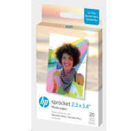 HP Zink Paper Sprocket Select 20 Pack 2,3x3,4"