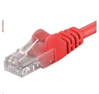 PREMIUMCORD Patch kabel UTP RJ45-RJ45 CAT5e 1.5m červená