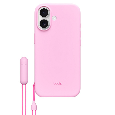 Apple Beats iPhone 17 Kickstand Case with MagSafe and Camera Control - Pebble Pink