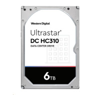 BAZAR Western Digital Ultrastar® HDD 6TB (HUS726T6TAL5201) DC HC310 3.5in 26.1MM 256MB 7200RPM SAS 512E TCG P3