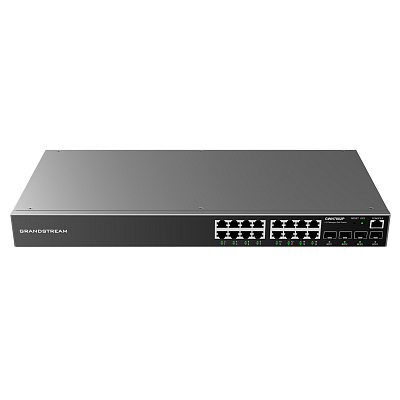 Grandstream GWN7802P Layer 2+ Managed Network PoE Switch 16 portů / 4 SFP