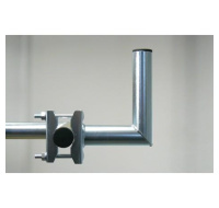 Držák antény na balkón, galvanický zinek, délka 15cm