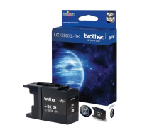 BROTHER INK LC-1280XLBK, černý inkoust pro MFC-J6910DW, (2400 str.)