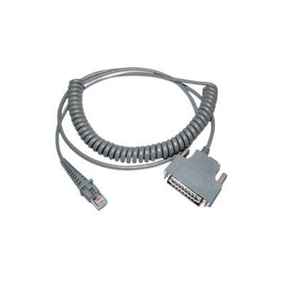 Datalogic RS232 kabel, 25pin, kroucený