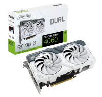 ASUS VGA NVIDIA GeForce RTX 4060 DUAL WHITE OC 8G, 8G GDDR6, 3xDP, 1xHDMI