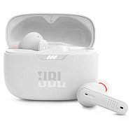 JBL Tune 230NC TWS White True Wireless sluchátka s potlačením hluku, 16 ohm, Bluetooth 5.2, bílá