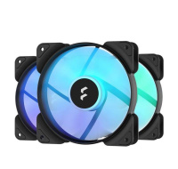 FRACTAL DESIGN ventilátor Aspect 12 RGB Black Frame 3-pack, 120mm