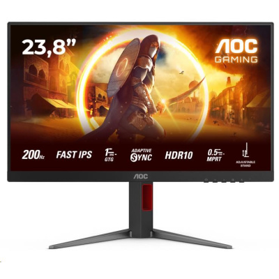 AOC MT 23,8" 24G4HA - 1920x1080,IPS,200Hz,2xHDMI,1xDP,Repro,Pivot