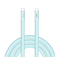 VERBATIM Kabel Sync & Charge SoftTouch USB-C, 100W, 120cm, modrá