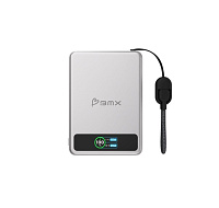 BMX SolidSafe™ 5K Solid-State Magnetic Power Bank, Silver
